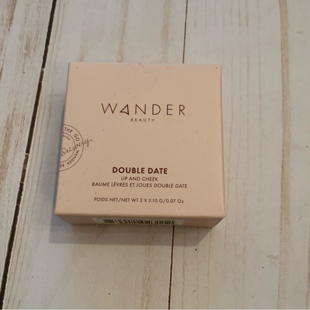NIB Wander Beauty New Unopened Double Date Eyeshadow